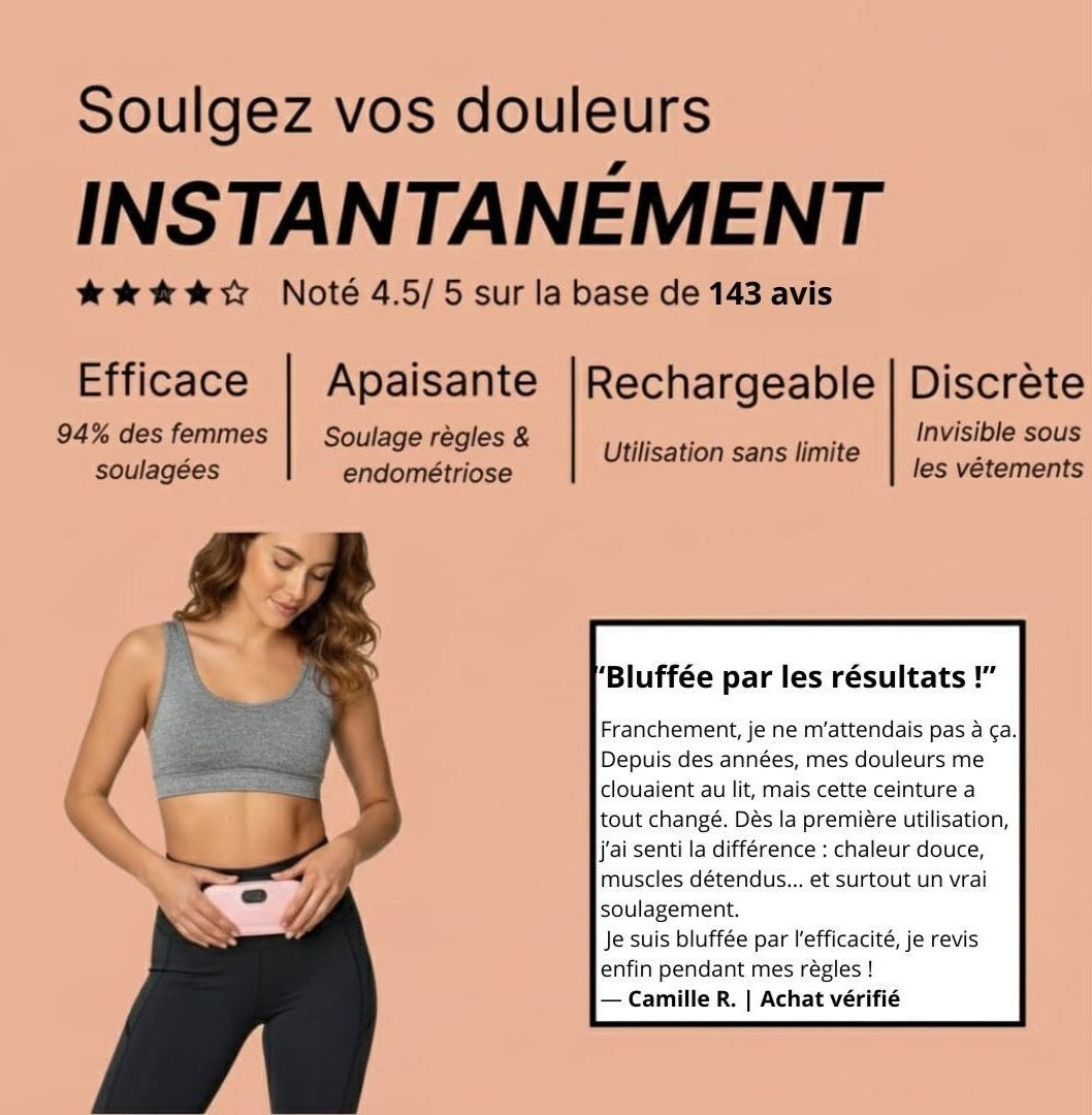 La Ceinture Chauffante Menstruelle